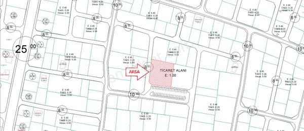 Şehir Hastanesi Civarı Ticari İmarlı Köşe Parsel