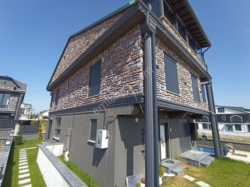  4+1 MÜSTAKİL HAVUZLU , BAHÇELİ ,YERDEN ISITMALI - VILLA FOR SALE