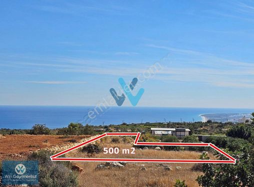 Win'den Narlıkuyu'da Deniz Manzaralı Villaya Uygun 500 M2 Tarla