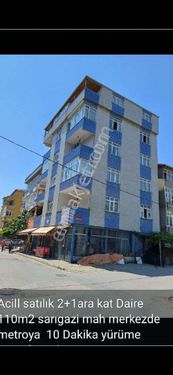 ACİLL SATILIK 2+1 EN ÜST KAT DAİRE SARIGAZİ FERİHA ÖZHASTANESİ YANİ METROYA 10 DAKİKA YÜRÜME MESAFSİ