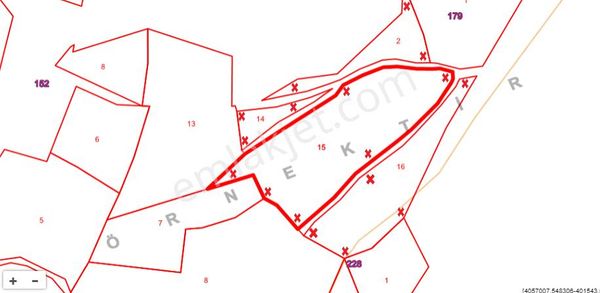  EMİŞBELEN KONAKLI 4 TAPU MÜSTAKİL TOPLAM 17.346.40M2 30.000.000TL