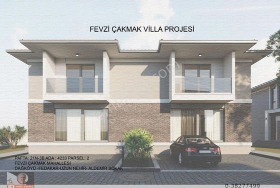 FEVZİÇAKMAK MAHALLESİNDE SATILIK VİLLA PROJESİ