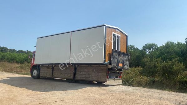 Bağ Bahçe Yaşam Konteyneri 21m2 Full Sandvic Panel Beşik Çatılı