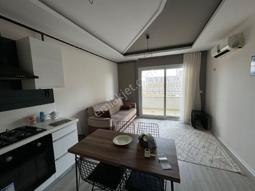  STADYUM CİVARI LÜKS EŞYALI 1+1 KİRALIK DAİRE!!!