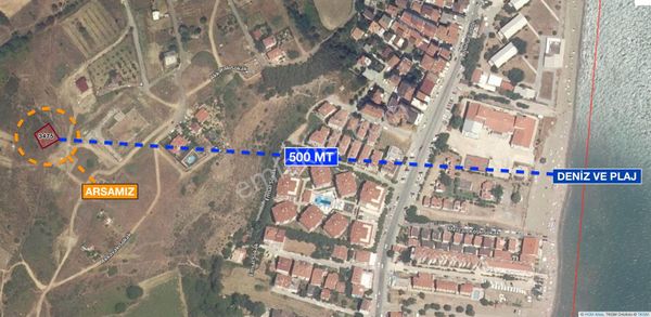  KUMBAĞ'DA KONUT İMARLI 370M2 İNŞAATA HAZIR MANZARALI ARSA