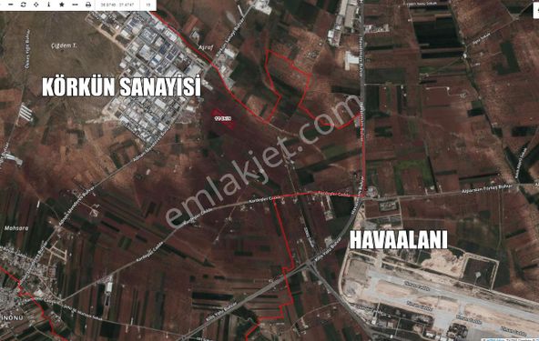 Elis Emlak'tan Körkün Sanayisi Karşı Tarafında 13086 M2 Arazi