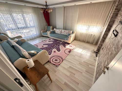  =ADRES=KARADOLAPTA OTOPARKLI SİTE 9.KAT 90m² EŞYALI KİRALIK 2+1