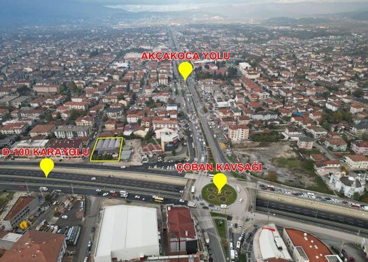 Hamidiye Mahallesi D-100 Karayolu'na Cephe 1185 M2 Satılık Ticari+konut İmarlı Arsa