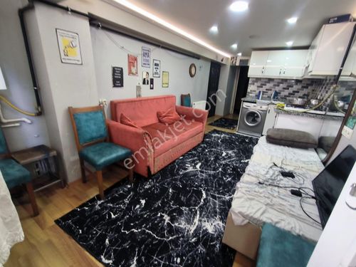 İSMETPAŞA MAH SATILIK 1+1 90M2 HİSSELİ BAHÇEKAT DAİRE CADDE DİBİNDE 