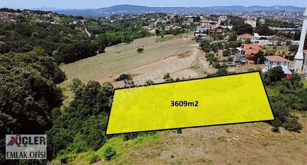 Baklacı'da Ormana Komşu Doğa Manzaralı 3609m2 Villa İmarlı Arsa