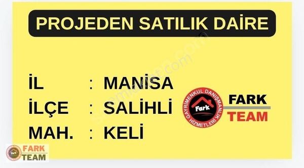 MANİSA SALİHLİ KELİ'DE PROJEDEN SATILIK DAİRE