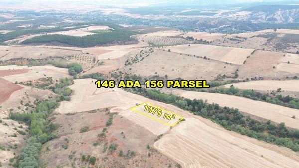 Konya / Doğanhisar / Atatürk Mahallesinde 1.970 M² Müstakil Tarla