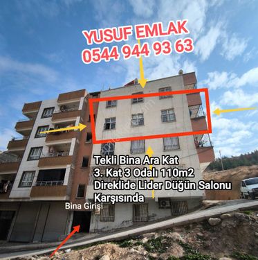 Acilll Satılık 👇 Yetişen Alır 3. Kat 3 Odalı 110m2