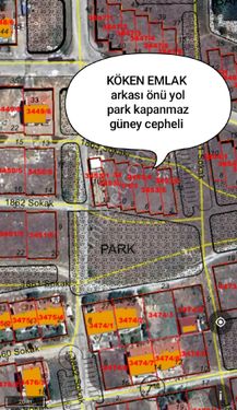 Köken Emlaktan Ertuğrulgazi Mahallesi 180m2 Arsa