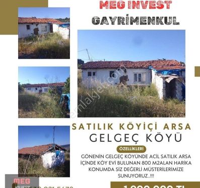 Gelgeç Köyünde Manzaralı İçinde Evi Olan Satılık Arsa