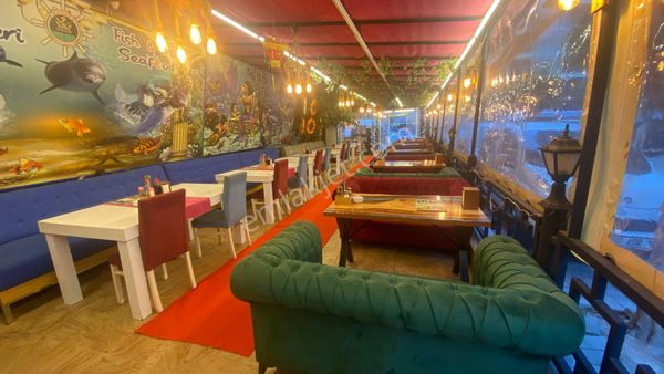 Alanya Mahmutlar Barbaros Caddesin'de Devren Kiralık 400 M2 Restaurant