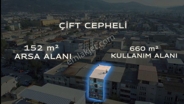 Işıkkent Ayakkabıcılar Sitesinde Çift Cepheli Kiracılı Komple Satılık Bina