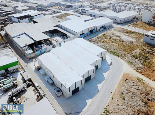 Mersin Hal Civarında 2400m2 Kapalı Alanlı Satılık Depo