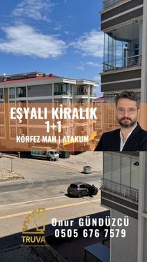 Truva'dan Aziz Işık Bulvarına Cephe Kiralık Eşyalı 1+1 Daire