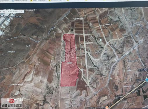 Aşağıyurtçu Eşkişehir Yolu Yanında 640 M2 İmarlı Ticari Satılık