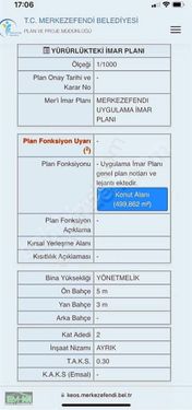 500m2 Villalık Köşe Parsel, İkiz Villaya Müsait