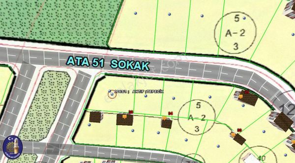 Kale Mahallesi Lozanlar Arkasında Satılık 2 Adet Yanyana Toıplam 700m2 2 Katlı Villa Arsası