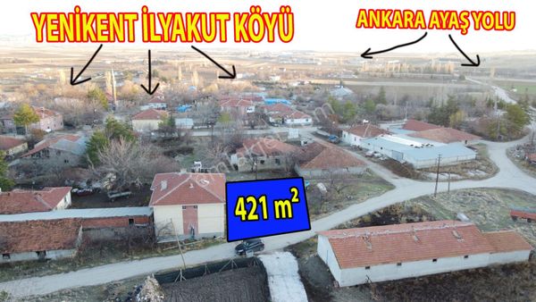 Yenikent İlyakut'ta 421 M² 3 Kat İmarlı Satılık Arsa