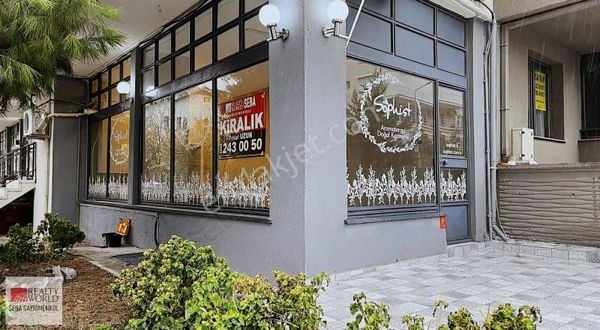 Bahçelievlerde Depolu, Bahçeli, Geniş Cepheli Kiralık Dükkan