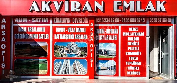 Gebze Akviranda 1 Emsal Yoğun Konut Alanında Hisseli Arsa