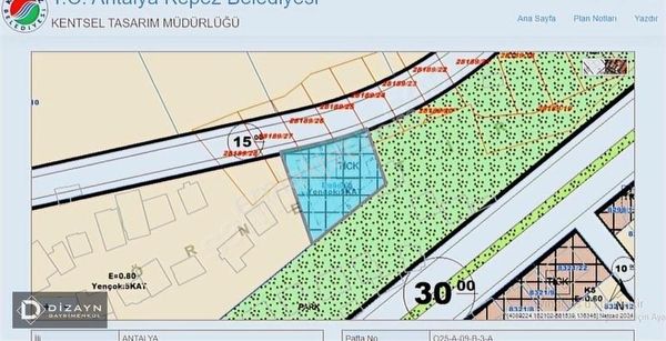 Antalya Manzaralı Müthiş Bir Parselde 17 M2 Hisse