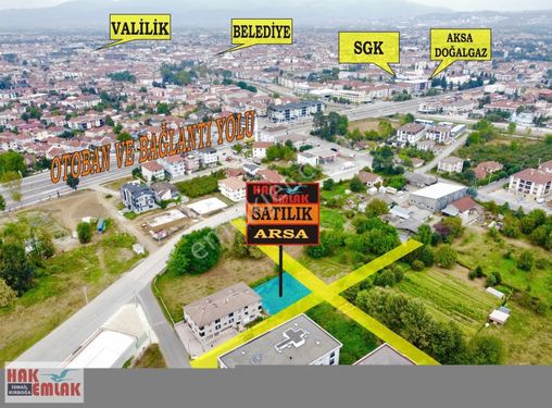 Hak Emlak'tan Azmimilli Mahallesinde Satılık 383 M² Fırsat Arsa