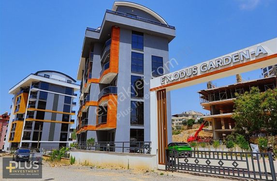 Avsallar Exodus Garden Sitesi'nde Satılık 1+1 Eşyalı Daire