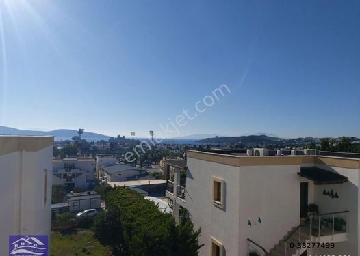 Bodrum Yokuşbaşı Kiralık Havuzlu Sitede Deniz Manzaralı 2+1daire