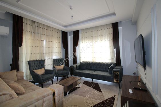 Aslan'dan Kuyuluk'ta Havuzlu Site İçi, Full Eşyalı Kiralık 2+1