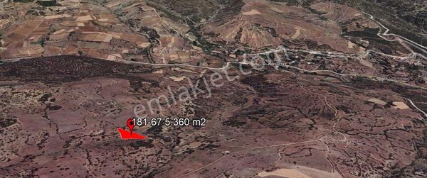 Burdur Merkez Kavacıkta 5.360 M2 Satılık Tarla