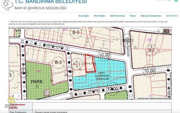 Ayaz Gayrimenkulden Sunullah Mahallesinde Satılık İmarlı Arsa