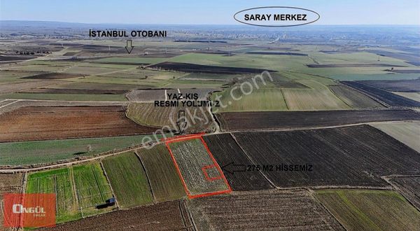 Saray Kavacıkta Resmi Yola Cephe Müthiş Konumda 275m2 Hisse