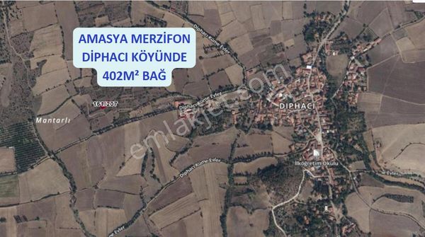 Amasya Merzifon Diphacı Köyünde 402m² Bağımız Satılıktır.