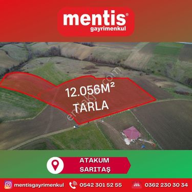 Mentis Gayrimenkul'den Atakum Sarıtaş'ta 9644 M2 Satılık Tarla