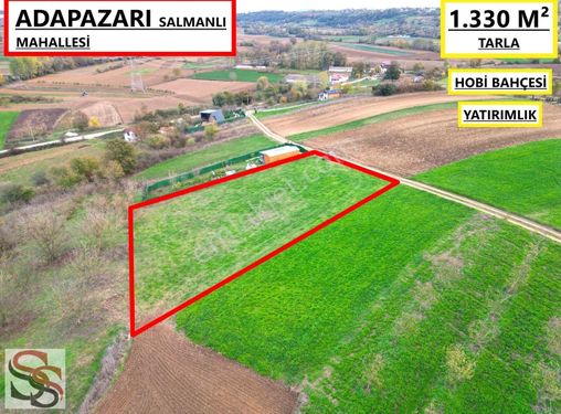 Adapazarı Salmanlı Mahal. Muhteşem Konumda 1.330 M² Hobi Bahçesi