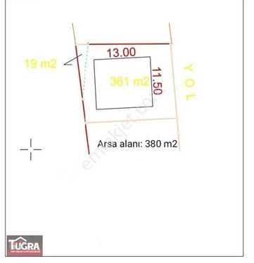 Satılık Arsa 361 M2