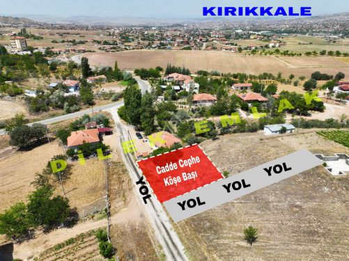 Kırıkkale Merkez Çullu Mahallesi'nde Tek Tapu Yerleşim İçerisinde İmarlı 611 Metre Arsa