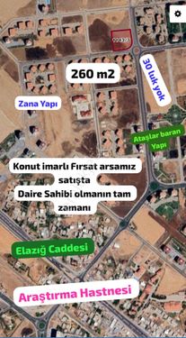 Konut İmarlı Fırsat Arsamız Satışta