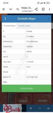 Pursaklar Da Satılık İmarlı Arsa