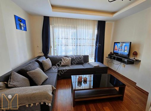 Havuzlu Kapalı Garajlı Spor Salonlu Sitede. 2kat Full Eşyalı 1+1