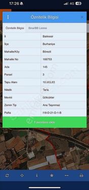 Monopol'den Burhaniye Börezlide 10.963m2 Fırsat Tarla