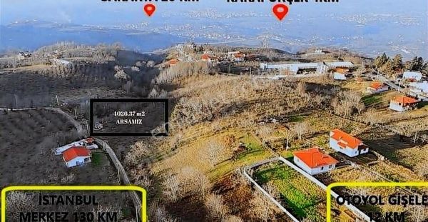 Karapürçekte Manzaralı 4026 M2 Arsa