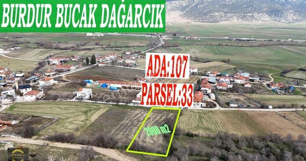 Burdur Bucak Dağarcık Mahalle Merkezinde Satılık İmarlı Arsa