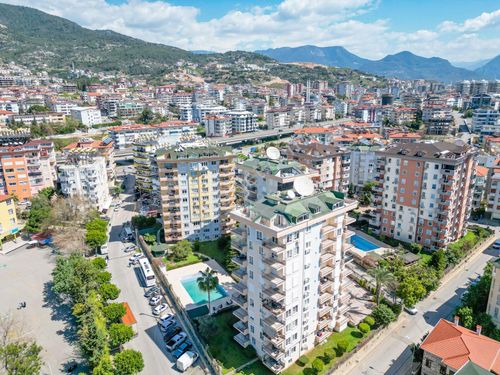 Alanya Merkez Güllerpınarında Siteiçi 2+1 Mobilyalı Kiralıkdaire