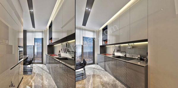 KEÇİÖREN MERKEZDE 220m² 4+1 RESİDANCE DAİRELER